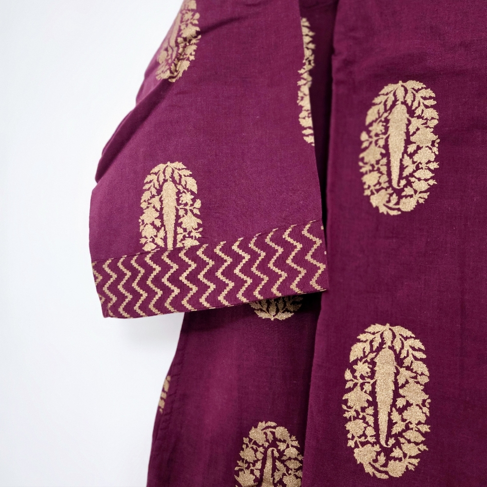 Ethnic Kurta set with palazzo pants - Picture 4 of 11